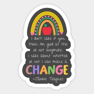 Change Sticker